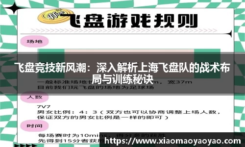 飞盘竞技新风潮：深入解析上海飞盘队的战术布局与训练秘诀