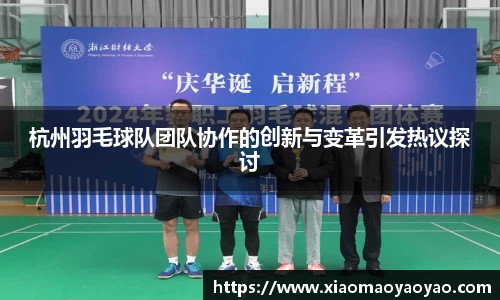 杭州羽毛球队团队协作的创新与变革引发热议探讨