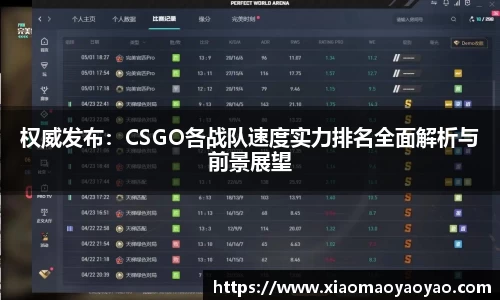 权威发布：CSGO各战队速度实力排名全面解析与前景展望